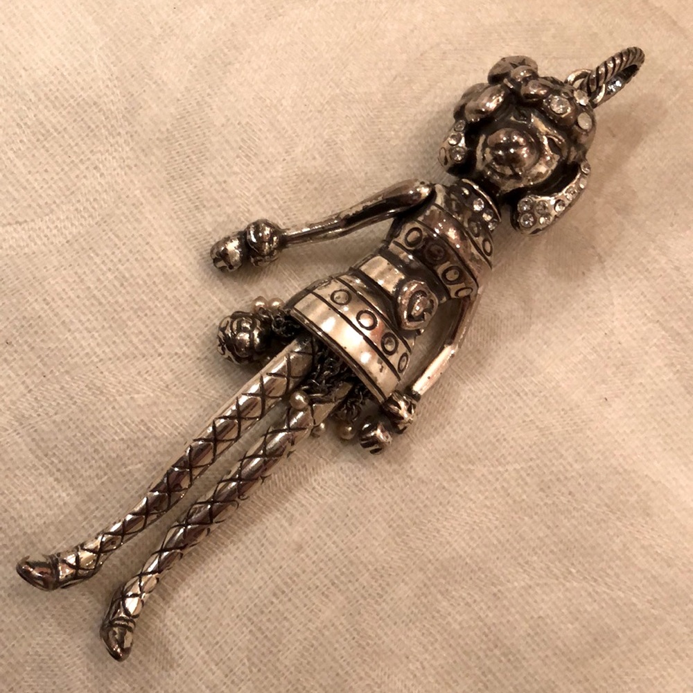 Brighton PRINCESS POODLE 3.5 moveable charm